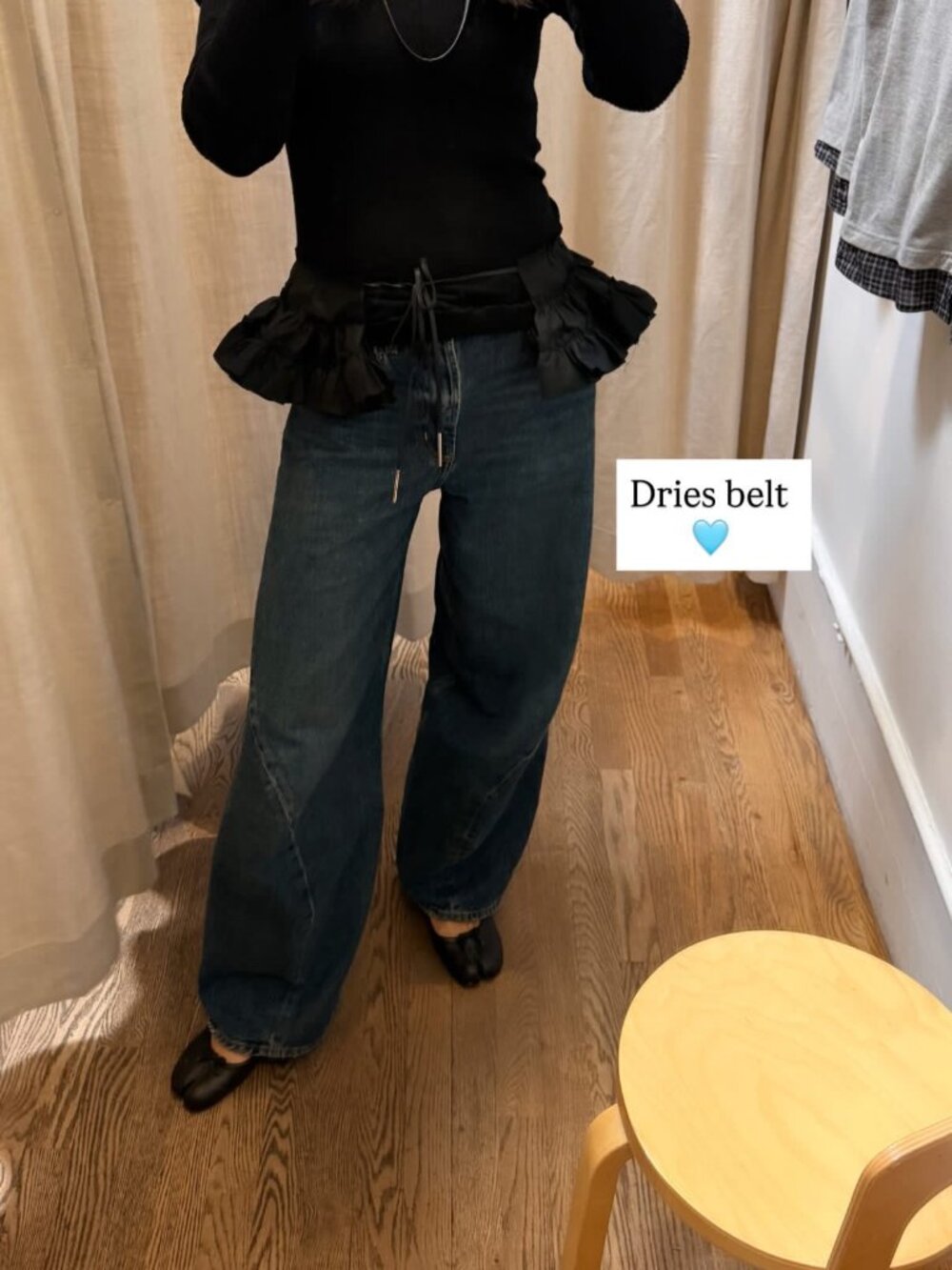 Agolde - Twist Wide Leg Jeans 27 / Nexus